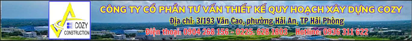 CÔNG TY CỔ PHẦN TƯ VẤN THIẾT KẾ QUY HOẠCH XÂY DỰNG COZY